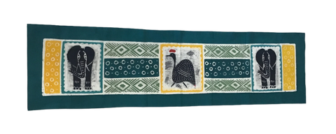 Textile Wall Hanging: Blended Safari Design