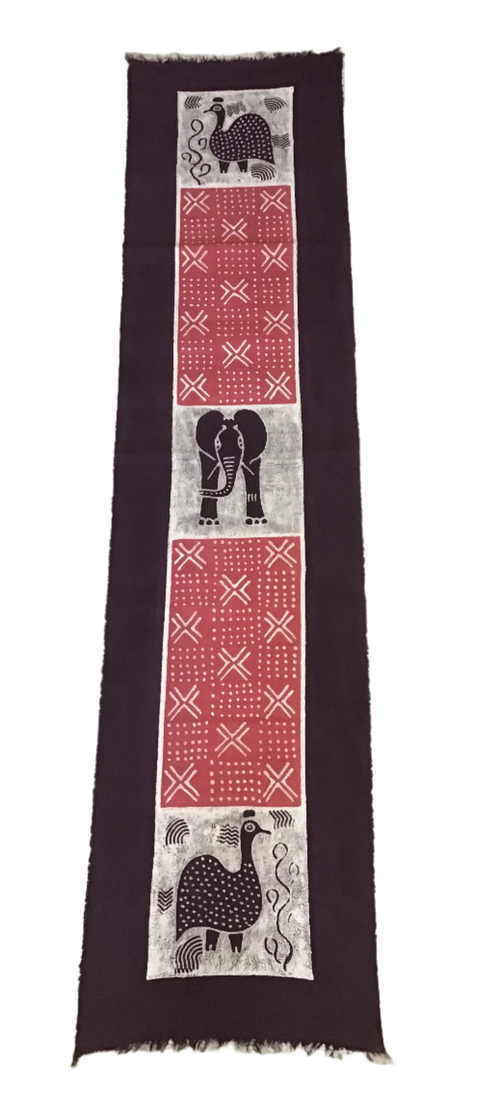 Textile Wall Hanging: Blended Safari Design