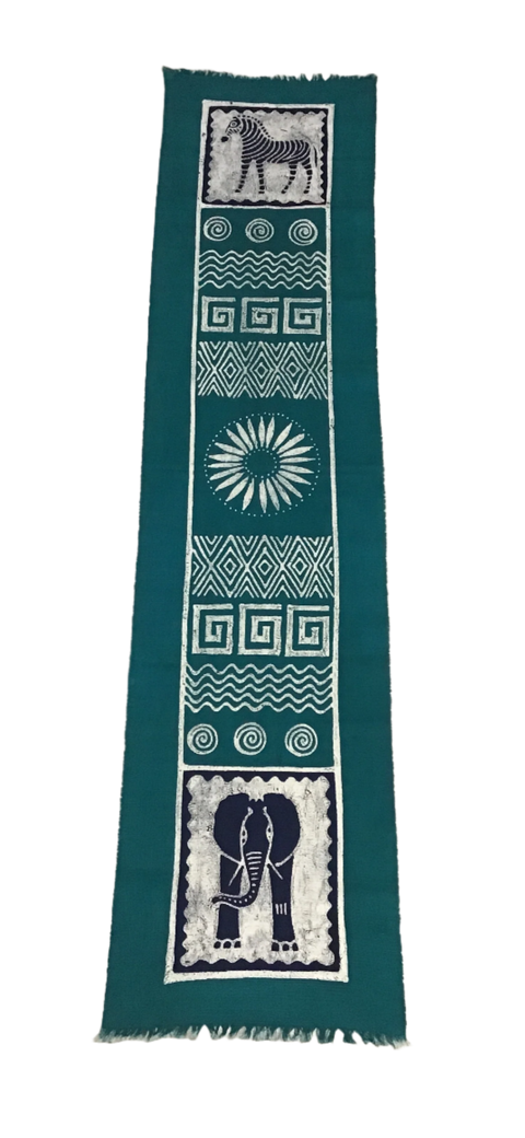 Textile Wall Hanging: Blended Safari Design