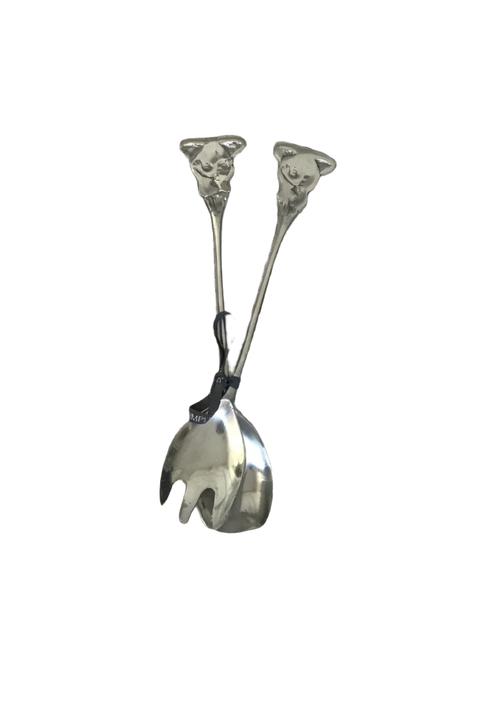 Long Metal Salad Tosser