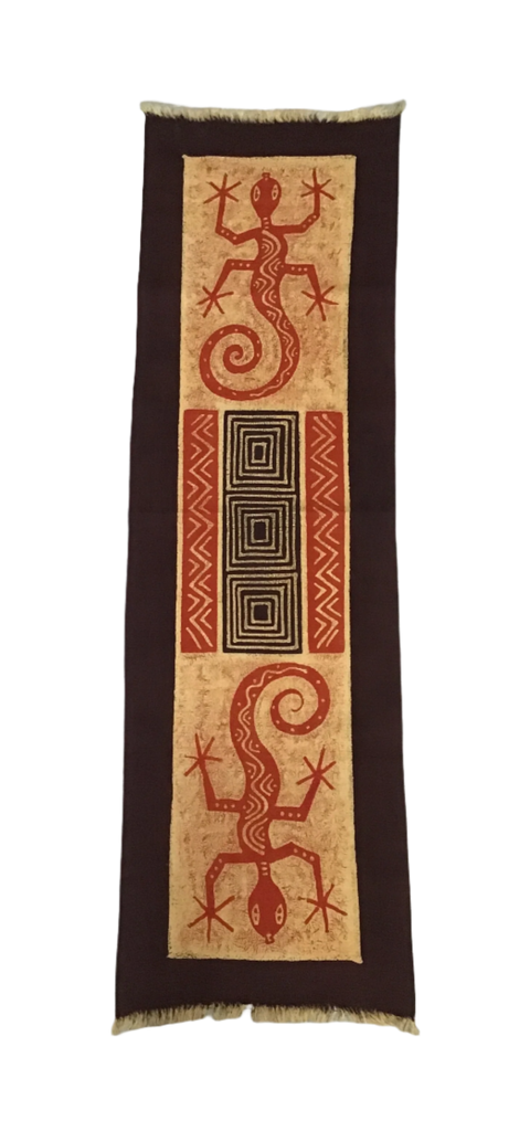 Textile Wall Hanging: Blended Safari Design