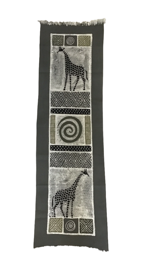 Textile Wall Hanging: Blended Safari Design