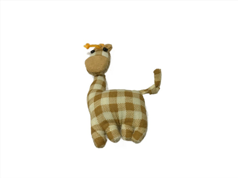 Handmade Thai Village Magnet - Giraffe