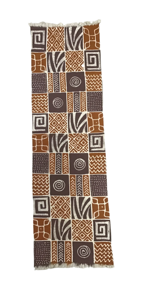 Textile Wall Hanging: Boho Geometric Design