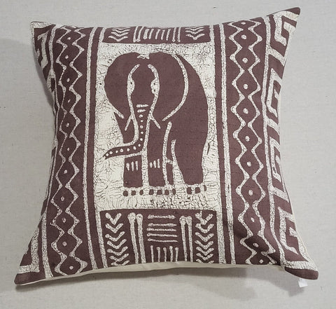 Aztec Elephant Pillow Cover