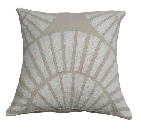 Seashell Pillow Cover - 26x26 inches