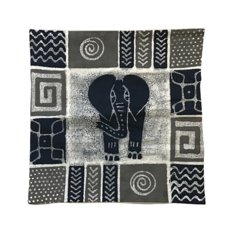 Boho Geometric Elephant Pillow Cover