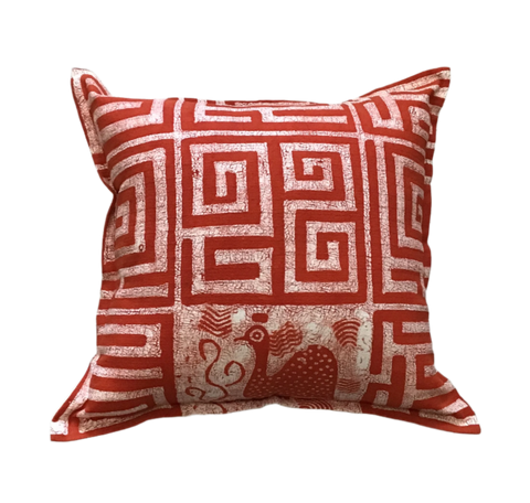 Maze Design Pillow Cover