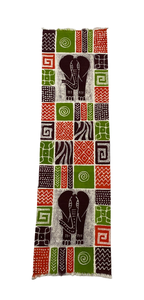 Textile Wall Hangings: Geometric Elephant Design