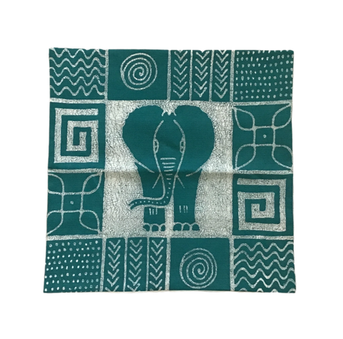 Boho Geometric Elephant Pillow Cover