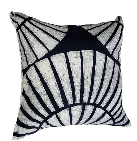 Seashell Pillow Cover - 18x18 inches