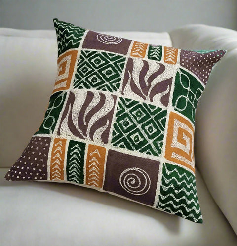 Boho Geometric Pillow Cover