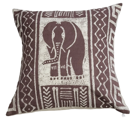 Aztec Elephant Pillow Cover