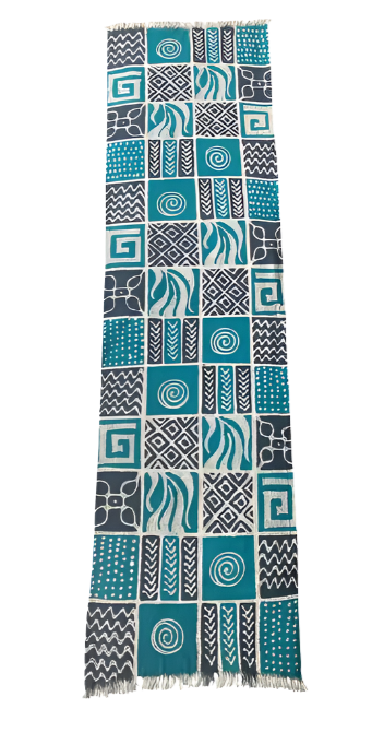 Textile Runner: Boho Geometric Design